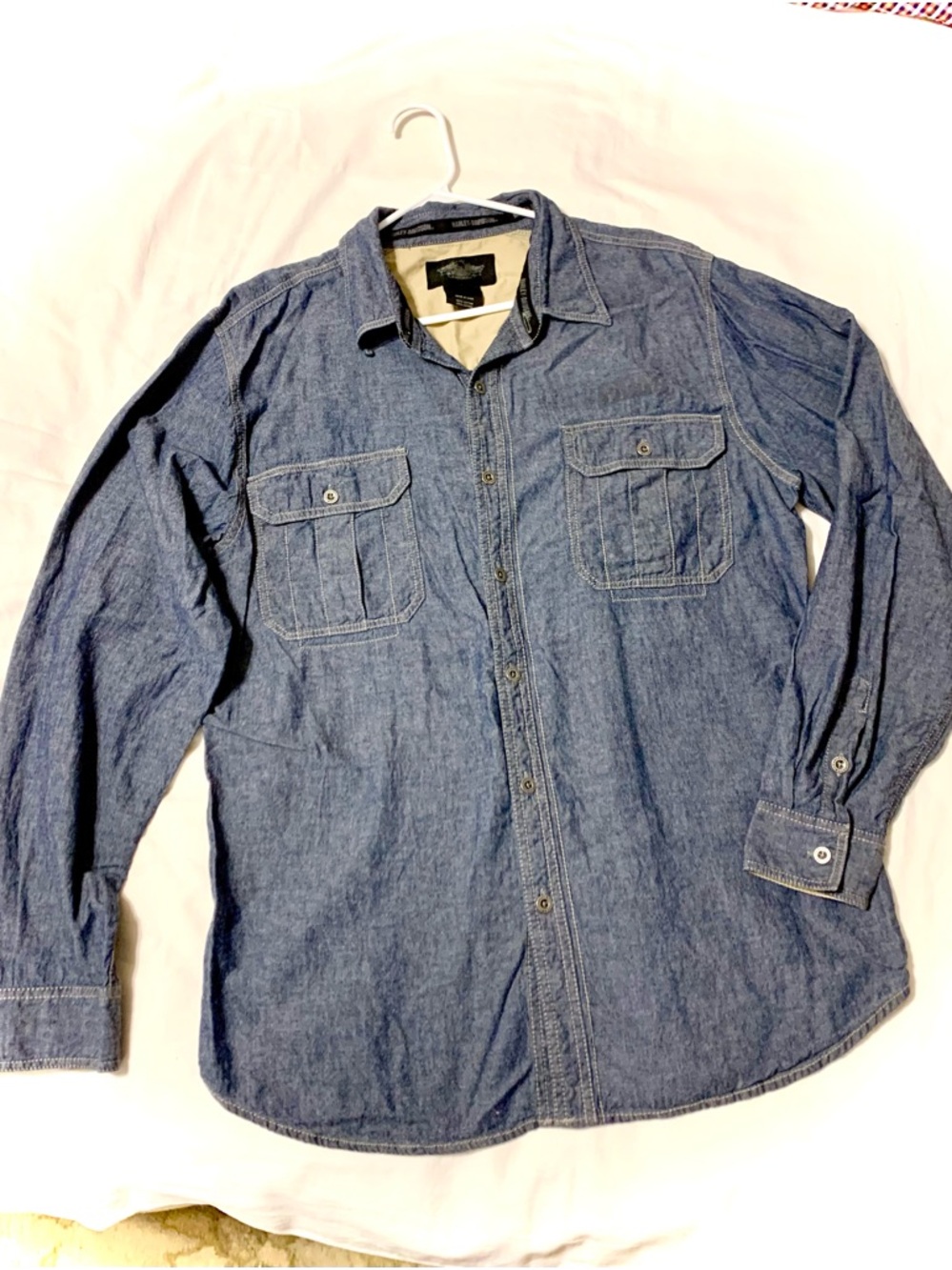 Men's Harley Davidson Button-Up Shirt size XL